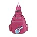Bronze Times(TM Tennis Racquet Backpack-Rose red