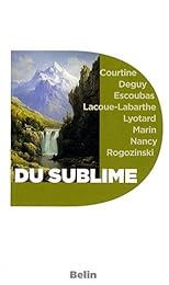 Du sublime