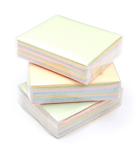 VNDEFUL 20pcs Colorful Jewelry Cleaning Cloth Polishing Cloth for Sterling Silver Gold Platinum and Lens Glasses Screens Watches Coins Instruments