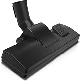 AOMUCH Vacuum Cleaner Floor Brush Tool, 1.25" (32mm) Inner Diameter, Black | For Hard Surface and Carpets, Fits All