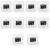 Cloudisk Micro SD Memory Cards Bulk Pack (10Pack 4GB)