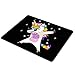 SSOIU Funny Unicorn Gaming Mouse Pad Custom,Unicorn Cute Dabbing Funny Dab Dance Mouse Pad
