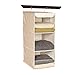 Richards 3 Shelf Sweater and Accessory Organizer - Arrow Weave (1)