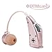 DTMCare New Digital Hearing Amplifier UP6B73 with 6 color options. Behind-The-Ear style sound enhancer amplifier. One P13 cell battery last up to 95 hours. Come with 4 sizes of ear buds.