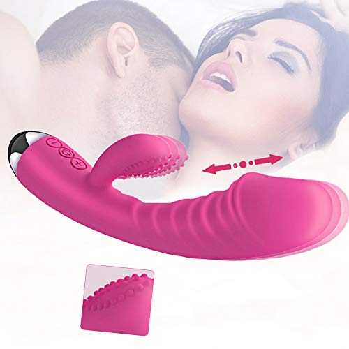 Wand Massager - Body Massager 10 Heating Vibration Mode Deep Waterproof Silicone Quiet Cordless for Easy to Carry Valentine's Day Present - Thumbnail 4