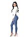 Xudom Womens Skinny Jeans Leggings High Waisted Stretch Denim Butt Lift Pencil Jeggings