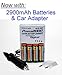 POWER 2000 XP-333 NiMH Rapid AA and AAA Battery Charger