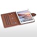 ULAK iPad Air 2 Case, 360 Degrees Rotating Stand Case Synthetic Leather Cover for Apple iPad Air 2 (2014 Release) with Automatic Wake/Sleep Function-Rose Gold/Minimal Stripes