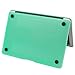 LENTION Hard Case for MacBook Air (13-inch, Mid 2009 to 2017) - Model A1369 and A1466 - (Previous Generation), with Keyboard Cover and Port Plugs, Matte Finish Case with Rubber Feet (Frost Green)