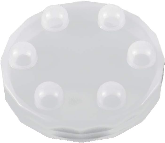 KOOBOOK 1Pcs Transparent Round Crystal Silicone Mold Handmade Table Desktop Decoration Mould Resin Casting Craft DIY Tool