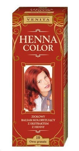 Henna Color 10 Garnet Hair Balsam Hair Color Effect Of Natural Hair Dye Hen Eco