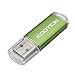 KOOTION 10PCS 1GB USB Flash Drive USB 2.0 Flash Drive 10 Pack Memory Stick Thumb Storage Pen Disk, Green