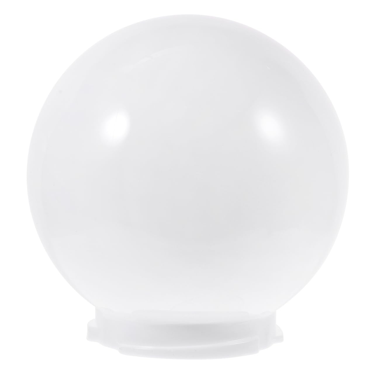 Lurrose Spherical Lamp Shade 6 Inch Globe Lampshade Replacement for Outdoor Wall Ceiling Light Cover White