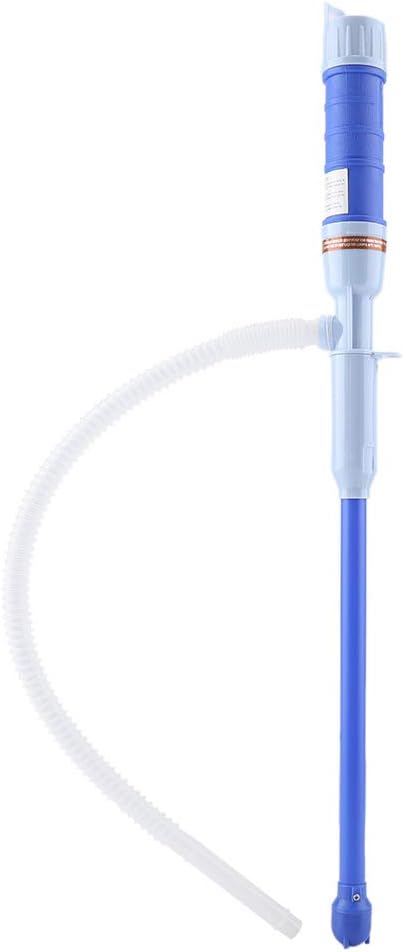 Battery-Operated Liquid Transfer Pump Electric Liquid Transfer Siphon Pump Hand Fuel Transfer Pumps with Bendable Suction Tube for Gas Oil Diesel(Blue) - Image 5