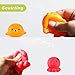 LAKA Bath Toys, 6 Pack Bath Toy Sets with Fishing Net, Pool Squirt Toys Bathtub Fishing Toys for Toddler Baby Kids - 3 Cute Sound Toys, 2 Squirt Toys, 1 Fishing Net