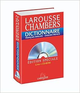Amazon Fr Larousse Chambers Francais Anglais Anglais Francais Avec Cd Rom Livres