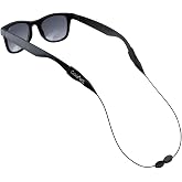 Cablz Monoz Adjustable Eyewear Retainer | Monofilament-Like Line, Adjustable, Off-The-Neck Eyewear Retainer Strap, 14in