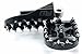 FLO MOTORSPORTS PEGS, Fits: HARLEY DAVIDSON DYNA MOTORCYLCES (Black)