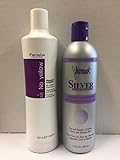 Fanola no yellow shampoo 350 ml and Jhirmack Brightening silver Agelessconditioner 355 ml For Blonde hair