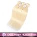 613 Blonde Virgin Hair Straight human hair 16 18 20 inch, Pack Of 3,100g/Bundle,Honey Blonde Brazilian Hair Weave,7A Blonde Human Hair boundles