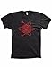 Guerrilla Tees D20 Atom Shirt Funny Tshirts dice Game Shirt Board Games, Black, Medium