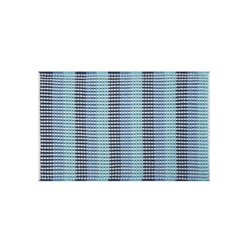Spirella Tappetino da Bagno in Poliestere a Forma di Cono 50x80cm Blu