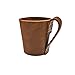Hide & Drink, Rustic Leather Pint Sleeve with Handle, Bar Pub Style Handmade (Bourbon Brown)