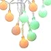 Greleaves Indoor Outdoor Solar Powered String Lights 8 Mode 19.7 Feet 30 LED Globe Ball Lights for Garden, Wedding, Patio, Deck, Front Porch, Bedding and Living Room and Xmas Decoration