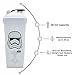 Performa Shaker - Star Wars Original Series Collection, Best Leak Free Bottle with Actionrod Mixing Technology for Your Sports & Fitness Needs! Dishwasher and Shatter Proof (Stormtrooper)(28oz)