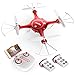 Syma RC Drone with Camera Live Video FPV Remote Control Quadcopter with 720P HD WiFi Camera Extra Batteries