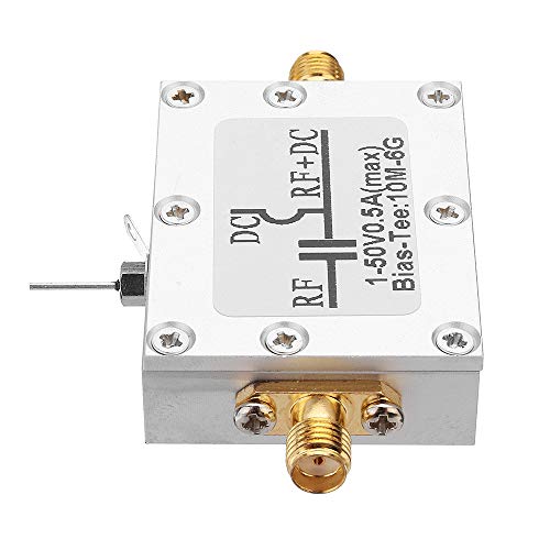 ILS - RF Splitter Bias Coaxial Feed Bias Tee 10MHz-6GHz Low Insertion Loss Wideband Amplifier