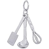 Rembrandt Charms Cooking Utensils Charm, Sterling