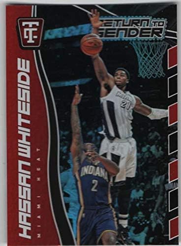 2017-18 Panini Totally Certified Return to Sender #4 Hassan Whiteside Heat