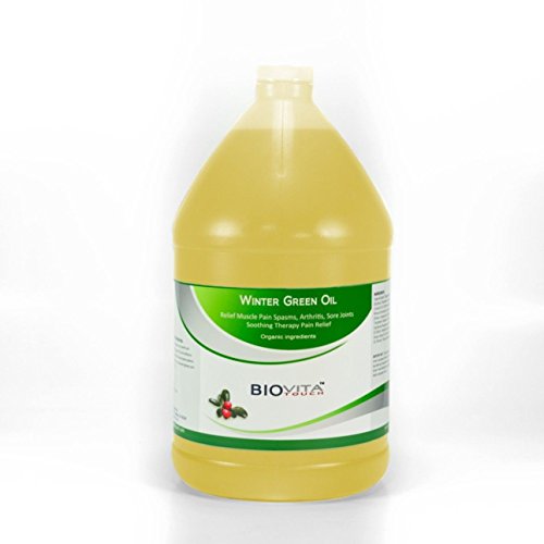 Biovita Touch Winter Green Organic Massage Oil 1 Gallon USA MADE
