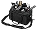 Kenley Professional Hairdressing Hair Salon Styling Tools Carry Case Bag Organizer - Medium-Sized - Prestige Black