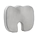 Seat Cushion Cool Shop Chair Seat Cushion Orthopedic Coccyx Cushion Seat Pillow for Back Pain Relief and Sciatica And Tailbone Pain Ideal for Office Chair grey
