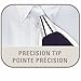 Rowenta DG8430 Pro Precision 1800-Watt Steam Iron Station Stainless Steel Soleplate, 400-Hole, Purple