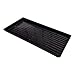 Microgreen Trays No Holes, 5 Pack, Extra Strength Black Shallow 1020 Tray Grow Microgreens Wheatgrass Fodder Sprouting Plants