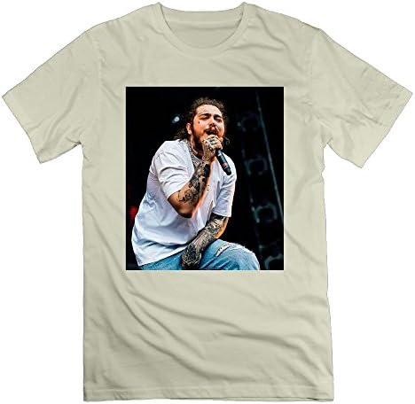 Post Malone Personalized Humor Short-Sleeved Shirt for Man Black