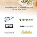 [Updated 2024] Bonsenkitchen Vacuum Food Sealer Rolls Bags, 2 Packs 8 in x 20 ft, BPA Free, Durable Commercial Customized Size Bags