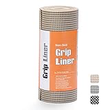 Glotoch Grip Beige Shelf Liners Drawer and Shelf