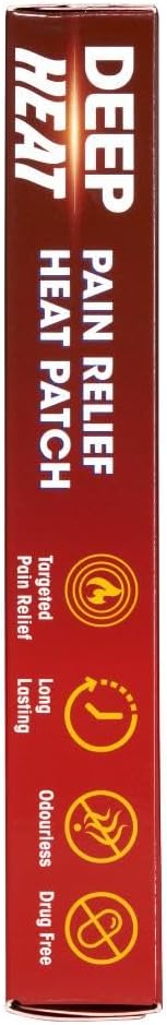 Deep Heat Pain Relief Heat Patch Pack of 4 Medical Patch for Aches view 8