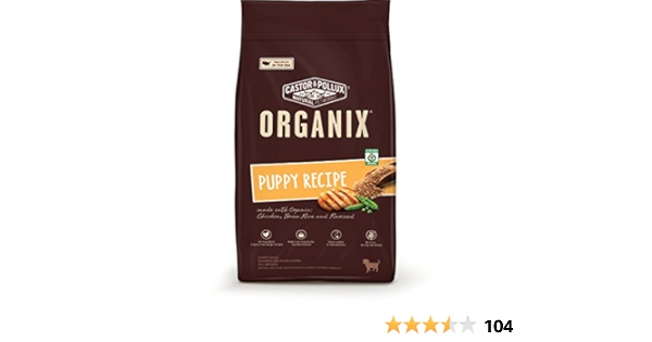 castor and pollux organix puppy food