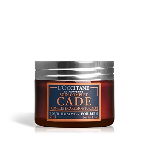 L'Occitane Moisturizing Cade Face Cream Enriched with Essential Oils for Men, 1.7 oz.