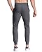 MODCHOK Men's Jogger Sweatpants Running Active Pants Sports Tapered Trousers Slim Fit Tracksuit