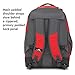 High Sierra Chaser Wheeled Laptop Backpack, Crimson/Mercury, 20 x 13.5 x 8-Inch