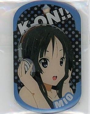 Amazon けいおん キャラメタルタグ 秋山澪 ヘッドフォンver 単品 アニメ 萌えグッズ 通販