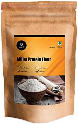 G growfit Millet Protein Flour (500 gm)