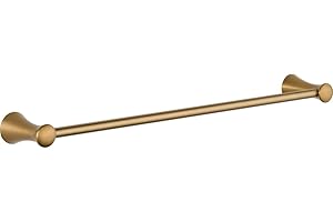 Delta Faucet 73824-CZ Lahara 24inch Towel Bar Rack, Champagne Bronze