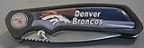 Denver Broncos Classic Abstract Logo Black Folding Pocket Knife
